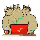 Doge Coin WhatsApp Sticker #8