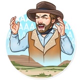 Clint Eastwood WhatsApp Sticker #10