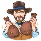 Clint Eastwood WhatsApp Sticker #20