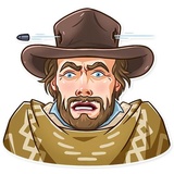 Clint Eastwood WhatsApp Sticker #3