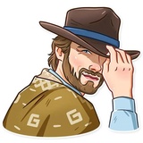 Clint Eastwood WhatsApp Sticker #5