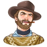 Clint Eastwood WhatsApp Sticker #9
