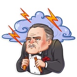 Don Corleone WhatsApp Sticker #12