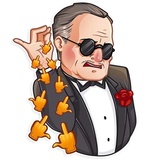 Don Corleone WhatsApp Sticker #14