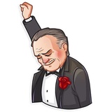 Don Corleone WhatsApp Sticker #20
