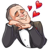 Don Corleone WhatsApp Sticker #22