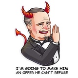 Don Corleone WhatsApp Sticker #26