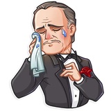 Don Corleone WhatsApp Sticker #27