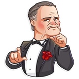 Don Corleone WhatsApp Sticker #29