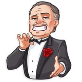Don Corleone WhatsApp Sticker #5