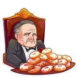 Don Corleone WhatsApp Sticker #6