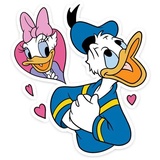 Donald Duck WhatsApp Sticker #12