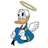 Donald Duck WhatsApp Sticker #13