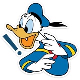 Donald Duck WhatsApp Sticker #15