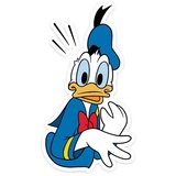 Donald Duck WhatsApp Sticker #18