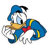 Donald Duck WhatsApp Sticker #19