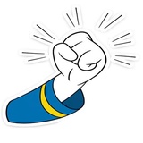 Donald Duck WhatsApp Sticker #25