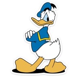 Donald Duck WhatsApp Sticker #27