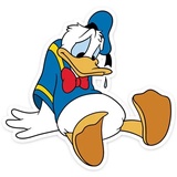 Donald Duck WhatsApp Sticker #28