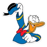 Donald Duck WhatsApp Sticker #5