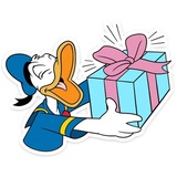 Donald Duck WhatsApp Sticker #7