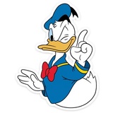 Donald Duck WhatsApp Sticker #9