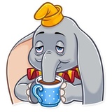 Dumbo WhatsApp Sticker #14