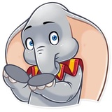 Dumbo WhatsApp Sticker #18