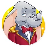 Dumbo WhatsApp Sticker #3