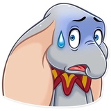 Dumbo WhatsApp Sticker #4