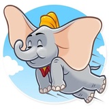Dumbo WhatsApp Sticker #8