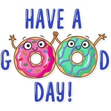 Donut and Coffee WhatsApp Sticker #12