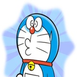 Doraemon Line pack WhatsApp Sticker #21