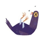 Trash dove WhatsApp Sticker #12