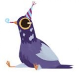 Trash dove WhatsApp Sticker #2