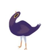 Trash dove WhatsApp Sticker #21