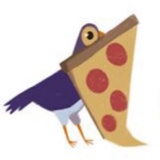 Trash dove WhatsApp Sticker #3