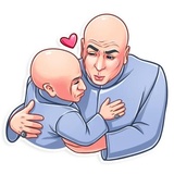 Dr. Evil WhatsApp Sticker #12