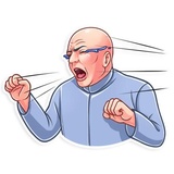 Dr. Evil WhatsApp Sticker #18