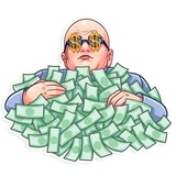 Dr. Evil WhatsApp Sticker #21