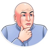 Dr. Evil WhatsApp Sticker #22