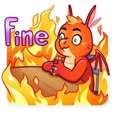 Drago WhatsApp Sticker #11