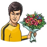 Bruce Lee WhatsApp Sticker #11