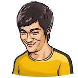 Bruce Lee WhatsApp Sticker #14