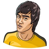 Bruce Lee WhatsApp Sticker #17