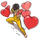 Bruce Lee WhatsApp Sticker #2