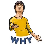 Bruce Lee WhatsApp Sticker #22