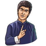 Bruce Lee WhatsApp Sticker #26