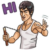 Bruce Lee WhatsApp Sticker #5
