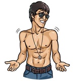 Bruce Lee WhatsApp Sticker #8